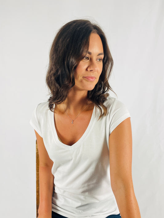 Vee Neck Tee