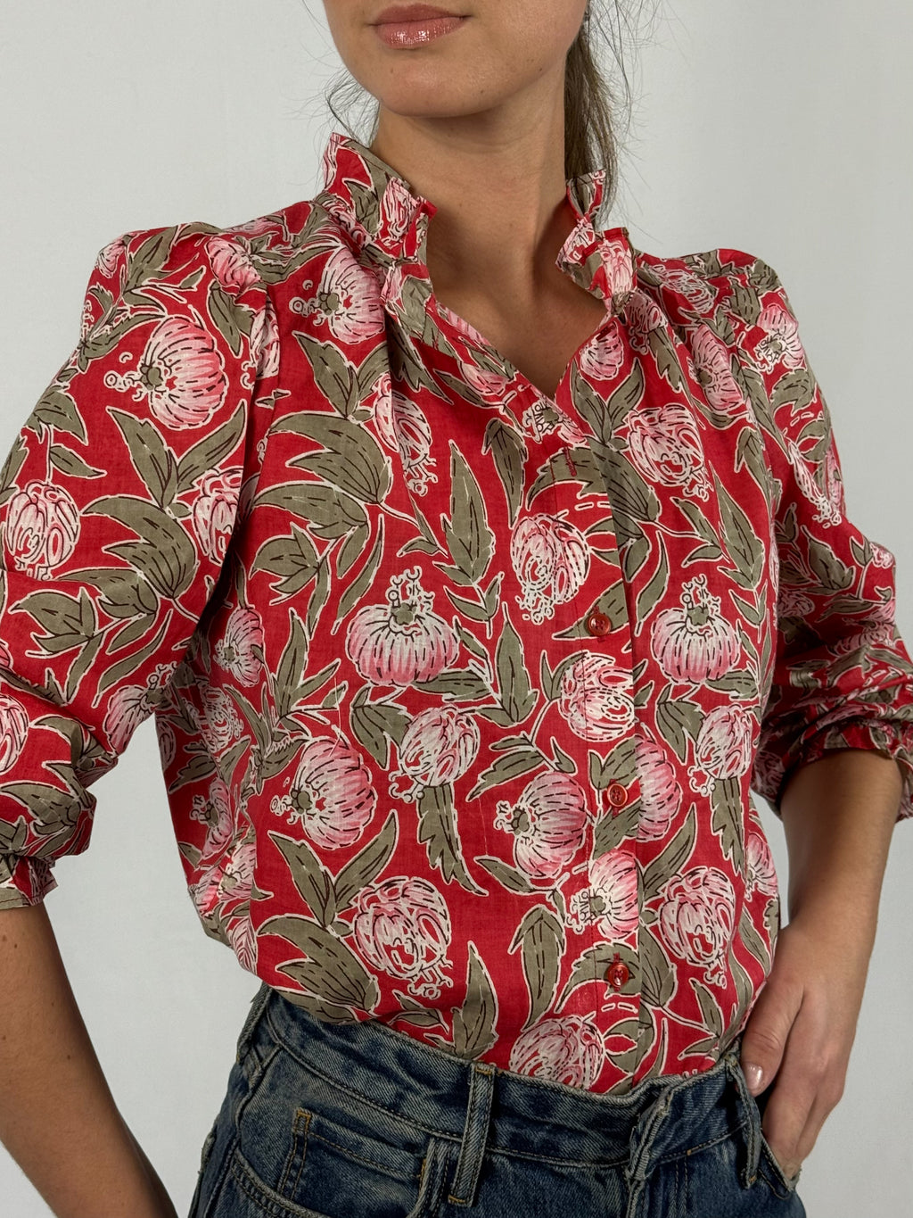 Ruffle Shirt