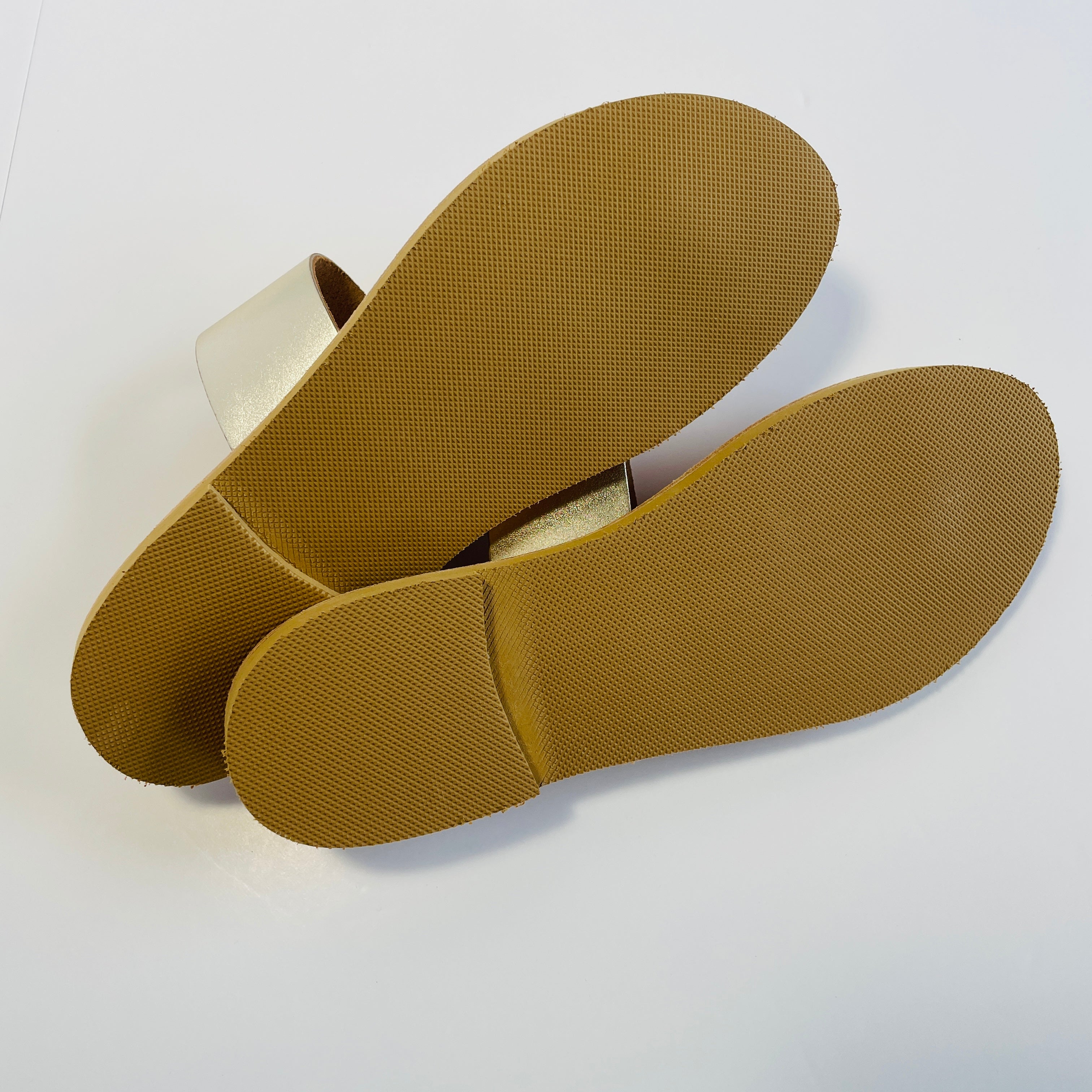 Lamé Sandal